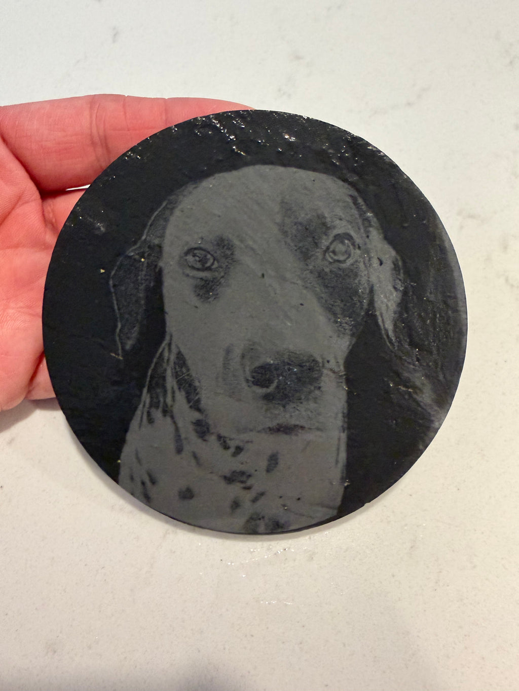 Custom Engraved Slate Coasters