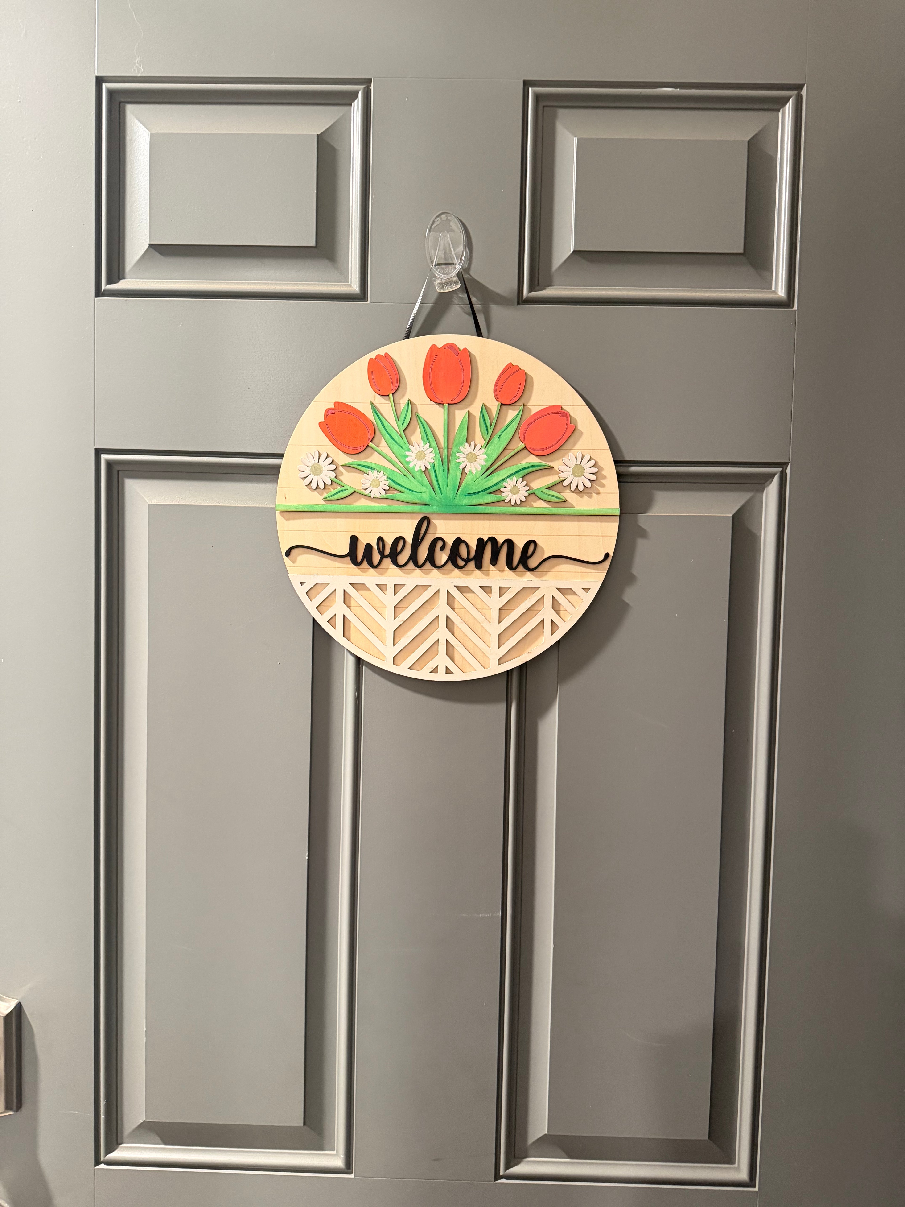 Daisies & Tulips Sign