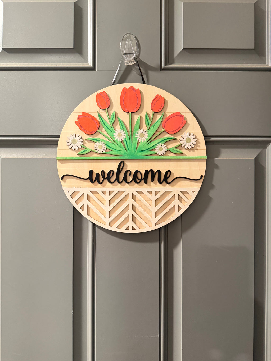Daisies & Tulips Sign