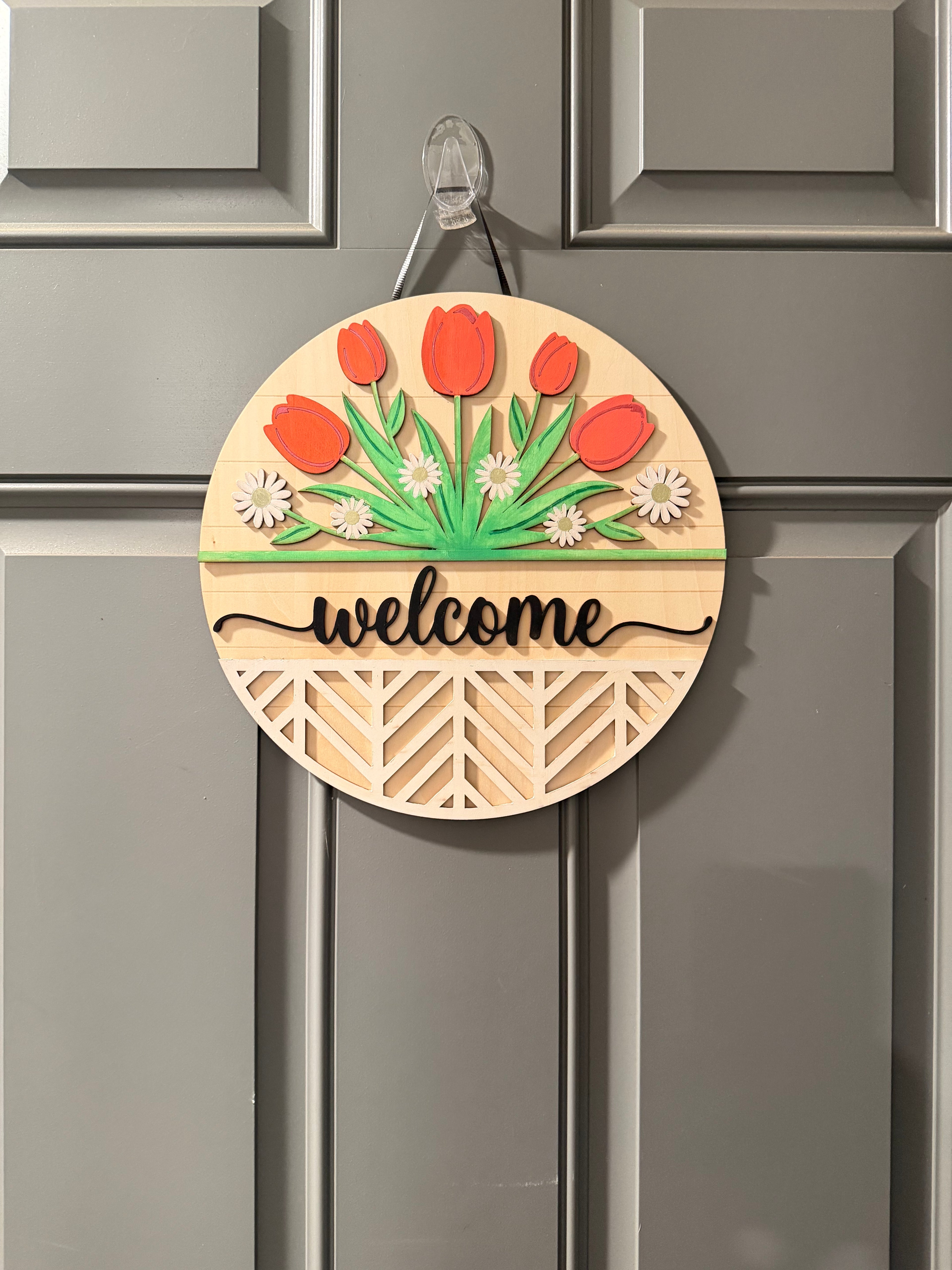 Daisies & Tulips Sign