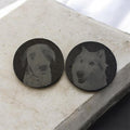 Custom Engraved Slate Coasters