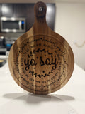 "Yo Soy" Pizza Board