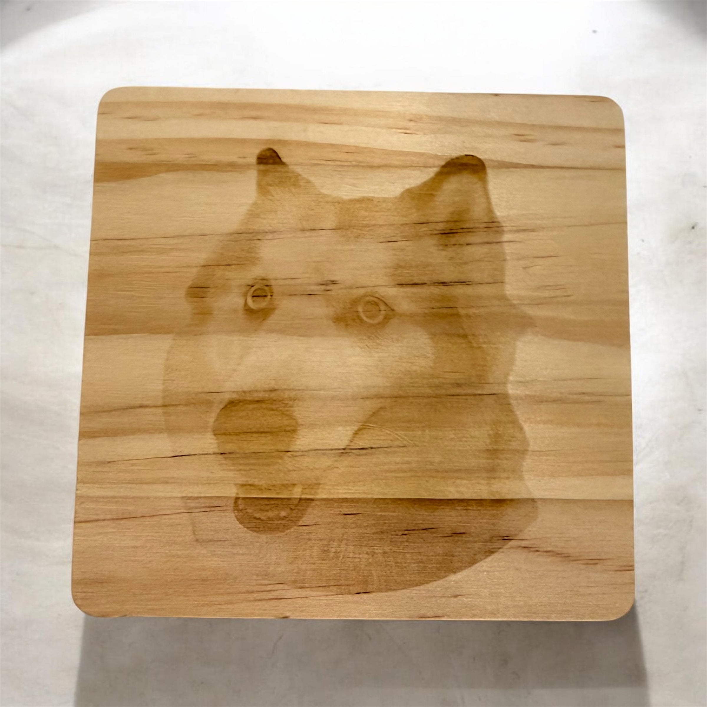 Custom engraved wood coasters